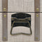 vidaXL - Opbergbankje - 111x34x37 - cm - massief - hout - en - staal