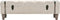 vidaXL - Opbergbankje - 111x34x37 - cm - massief - hout - en - staal