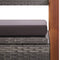 vidaXL - Opbergbankje - 115 - cm - poly - rattan - en - massief - acaciahout - grijs