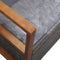 vidaXL - Opbergbankje - 115 - cm - poly - rattan - en - massief - acaciahout - grijs