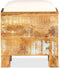 vidaXL - Opbergbankje - 40x40x45 - cm - massief - gerecycled - hout