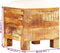 vidaXL - Opbergbankje - 40x40x45 - cm - massief - gerecycled - hout