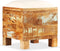 vidaXL - Opbergbankje - 40x40x45 - cm - massief - gerecycled - hout