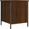 vidaXL - Opbergbankje - 40x42,5x50 - cm - bewerkt - hout - bruin - eikenkleur