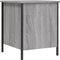 vidaXL - Opbergbankje - 40x42,5x50 - cm - bewerkt - hout - grijs - sonoma - eikenkleur