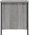 vidaXL - Opbergbankje - 40x42,5x50 - cm - bewerkt - hout - grijs - sonoma - eikenkleur