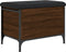 vidaXL - Opbergbankje - 62x42x45 - cm - bewerkt - hout - bruin - eikenkleur