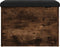 vidaXL - Opbergbankje - 62x42x45 - cm - bewerkt - hout - gerookt - eikenkleurig