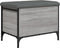 vidaXL - Opbergbankje - 62x42x45 - cm - bewerkt - hout - grijs - sonoma - eikenkleurig