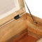vidaXL - Opbergbankje - 80x40x40 - cm - massief - gerecycled - hout