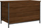 vidaXL - Opbergbankje - 80x42,5x50 - cm - bewerkt - hout - bruin - eikenkleur