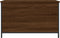 vidaXL - Opbergbankje - 80x42,5x50 - cm - bewerkt - hout - bruin - eikenkleur