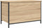 vidaXL - Opbergbankje - 80x42,5x50 - cm - bewerkt - hout - sonoma - eikenkleurig