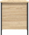 vidaXL - Opbergbankje - 80x42,5x50 - cm - bewerkt - hout - sonoma - eikenkleurig