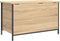 vidaXL - Opbergbankje - 80x42,5x50 - cm - bewerkt - hout - sonoma - eikenkleurig