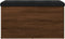 vidaXL - Opbergbankje - 82x42x45 - cm - bewerkt - hout - bruin - eikenkleur