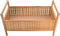 vidaXL - Opbergbankje - 93x49x49 - cm - massief - walnotenhout