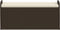 vidaXL - Opbergbankje - met - kussen - 115x51x52 - cm - poly - rattan - bruin