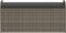 vidaXL - Opbergbankje - met - kussen - 115x51x52 - cm - poly - rattan - grijs