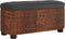 vidaXL - Opbergbankjes - 2 - st - met - bruin - kussen - 69 - cm - kattenstaart
