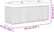 vidaXL - Opbergbankjes - 2 - st - met - grijs - kussen - 69 - cm - kattenstaart