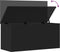 vidaXL - Opbergbox - 100x42x46 - cm - bewerkt - hout - zwart