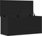 vidaXL - Opbergbox - 100x42x46 - cm - bewerkt - hout - zwart