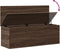 vidaXL - Opbergbox - 102x35x35 - cm - bewerkt - hout - bruin - eikenkleur