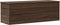 vidaXL - Opbergbox - 102x35x35 - cm - bewerkt - hout - bruin - eikenkleur