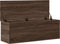 vidaXL - Opbergbox - 102x35x35 - cm - bewerkt - hout - bruin - eikenkleur