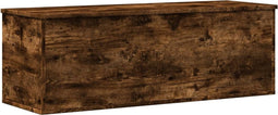 vidaXL - Opbergbox - 102x35x35 - cm - bewerkt - hout - gerookt - eikenkleurig