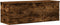 vidaXL - Opbergbox - 102x35x35 - cm - bewerkt - hout - gerookt - eikenkleurig