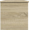 vidaXL - Opbergbox - 102x35x35 - cm - bewerkt - hout - sonoma - eikenkleurig