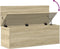 vidaXL - Opbergbox - 102x35x35 - cm - bewerkt - hout - sonoma - eikenkleurig