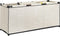 vidaXL - Opbergbox - 105x34,5x45 - cm - stof - crèmekleurig