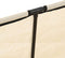 vidaXL - Opbergbox - 105x34,5x45 - cm - stof - crèmekleurig