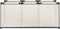 vidaXL - Opbergbox - 105x34,5x45 - cm - stof - crèmekleurig