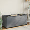 vidaXL - Opbergbox - 105x34,5x45 - cm - stof - grijs