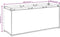 vidaXL - Opbergbox - 105x34,5x45 - cm - stof - grijs