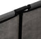 vidaXL - Opbergbox - 105x34,5x45 - cm - stof - grijs