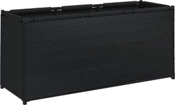 vidaXL - Opbergbox - 105x34,5x45 - cm - stof - zwart