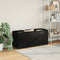 vidaXL - Opbergbox - 105x34,5x45 - cm - stof - zwart