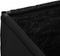 vidaXL - Opbergbox - 105x34,5x45 - cm - stof - zwart
