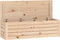 vidaXL - Opbergbox - 109x36,5x33 - cm - massief - grenenhout