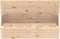 vidaXL - Opbergbox - 109x36,5x33 - cm - massief - grenenhout