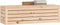 vidaXL - Opbergbox - 109x36,5x33 - cm - massief - grenenhout