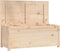 vidaXL - Opbergbox - 110x50x45,5 - cm - massief - grenenhout
