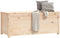 vidaXL - Opbergbox - 110x50x45,5 - cm - massief - grenenhout