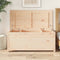 vidaXL - Opbergbox - 110x50x45,5 - cm - massief - grenenhout