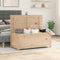 vidaXL - Opbergbox - 110x50x45,5 - cm - massief - grenenhout
